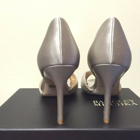 🆕Badgley Mischka Wedding Peep Toe d'Orsay Pump - Picture 5 of 8